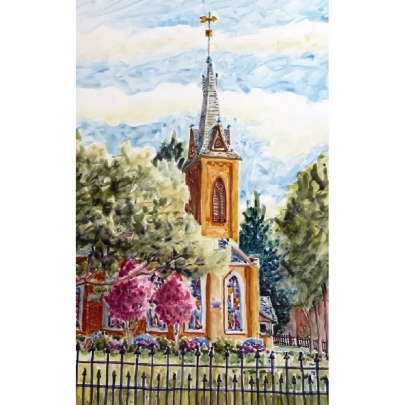New Bern Christ Episcopal Church - Giclée Print