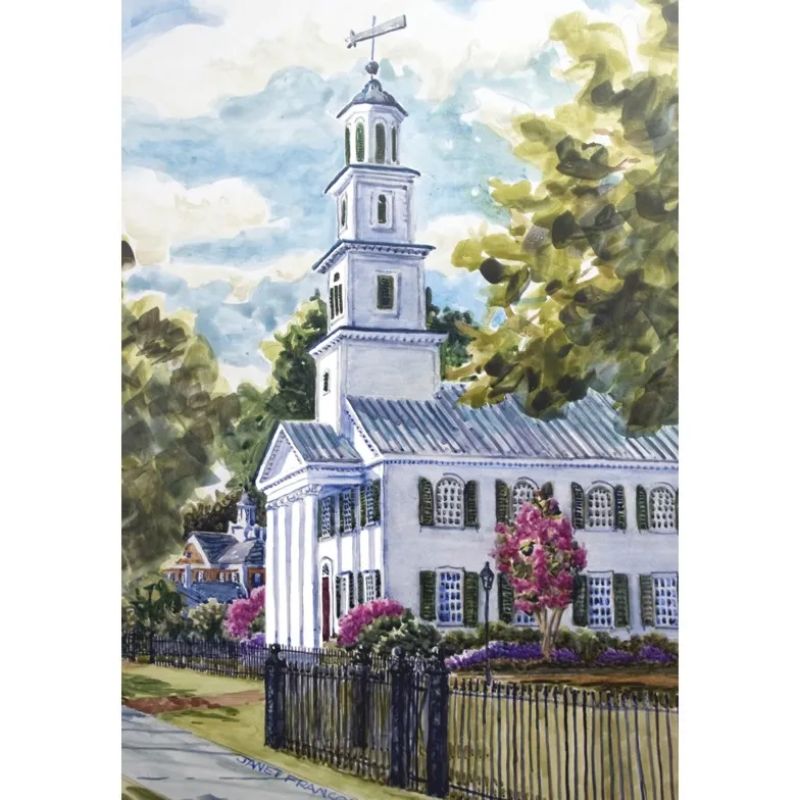 New Bern First Presbyterian Church - Giclée Print