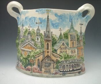 Celebration Pottery by Janet Francoeur New Bern