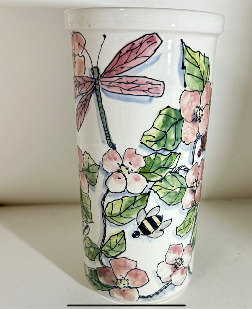 Celebration Pottery Wine Cooler or Vase - Image 2