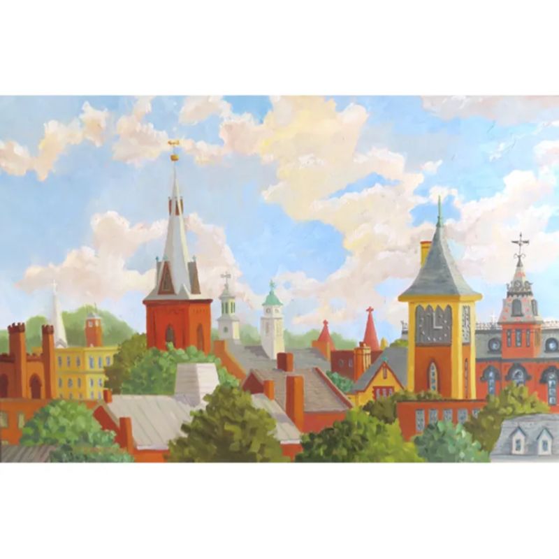 Top of New Bern, NC - Giclée Print