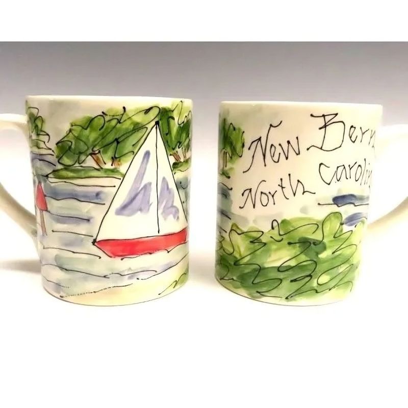 Celebration Pottery Mug - New Bern