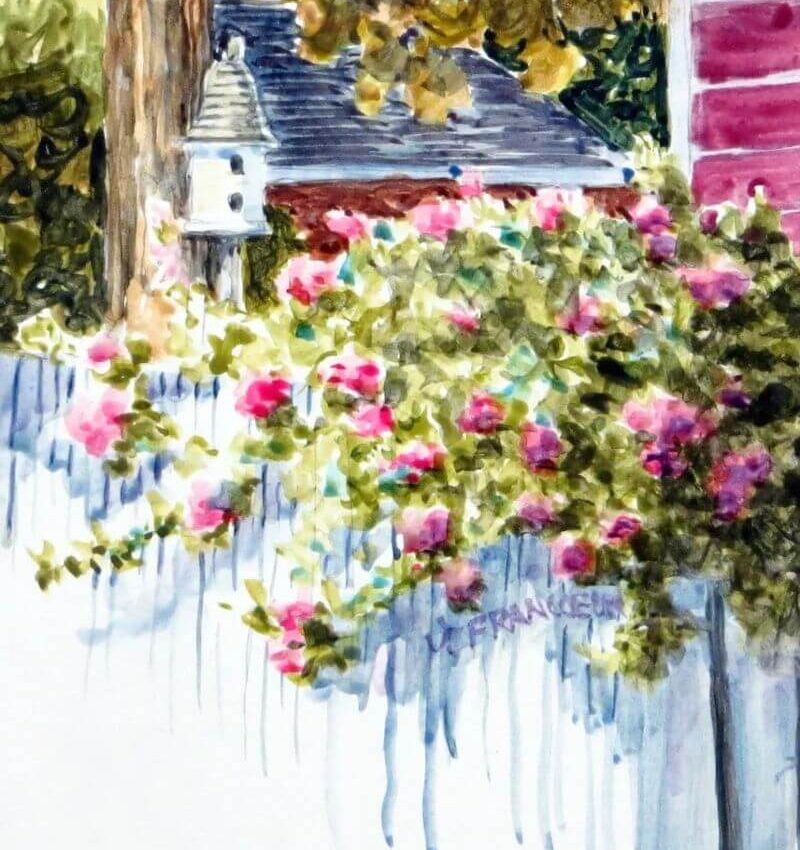 Nathan Tisdale House - Watercolor