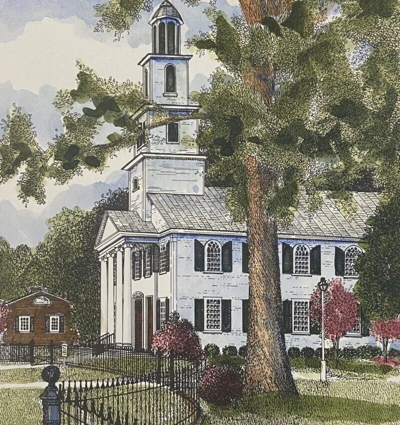 New Bern First Presbyterian Church - Giclée Print