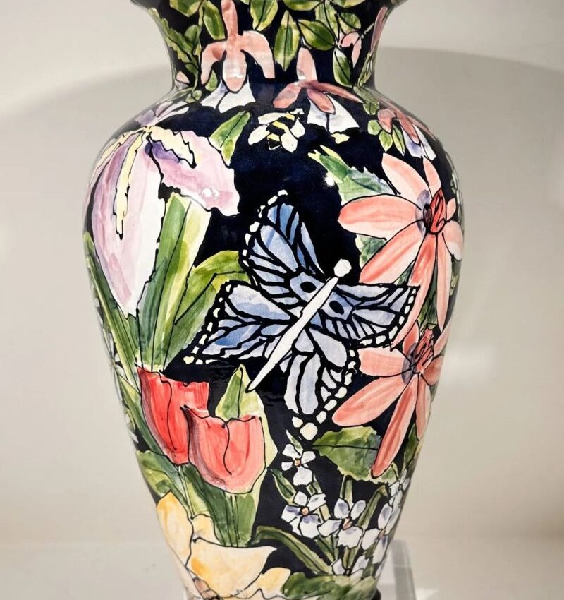 Celebration Pottery Vase (Large)