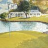 New Bern Golf and Country Club by artist Janet Francoeur